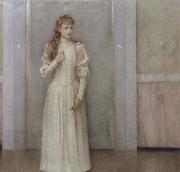 Posthumous Portrait of Margueite Landuyt Fernand Khnopff